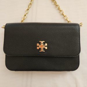 Tory Burch mercer classic leather cross body bag